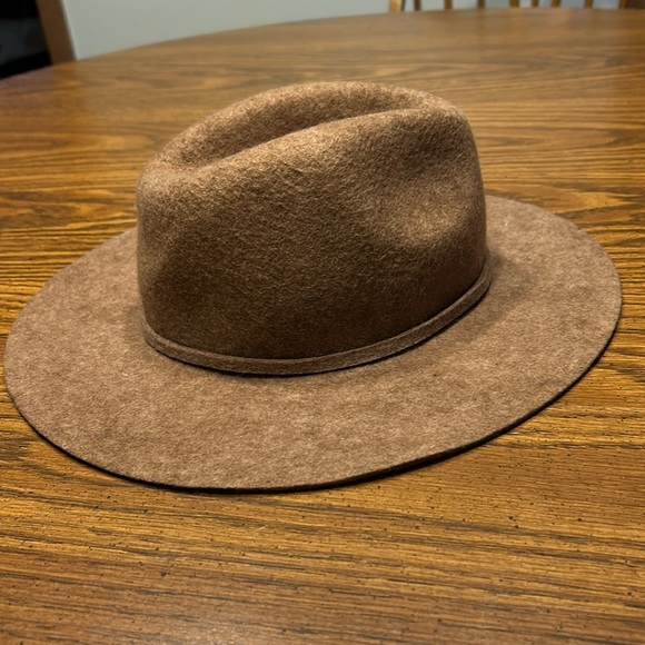 J. Crew Wool Felt Fedora Floppy Hat - Picture 2 of 8